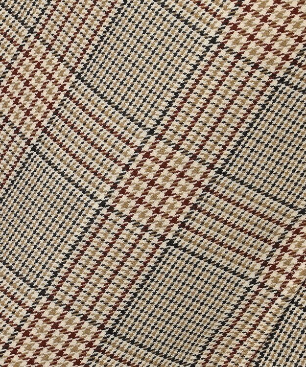 J.PRESS LADIES S 【リバーシブル】リバーチェック スカート ベージュ系