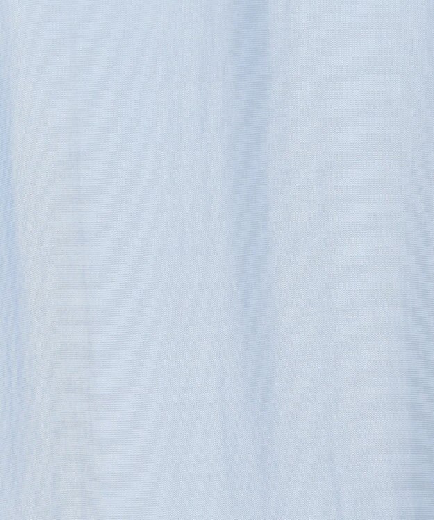 UNFILO レギュラーカラー ポプリンシャツ サックス