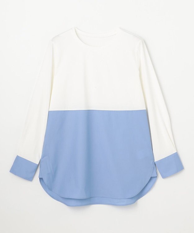 ANY シャツコンビレイヤードインナー [WEB限定]ブルー