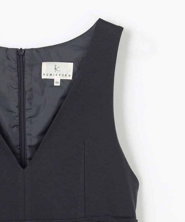 組曲 KIDS 【110-140㎝】KUMIKYOKU NAVY ジャンパースカート ネイビー系