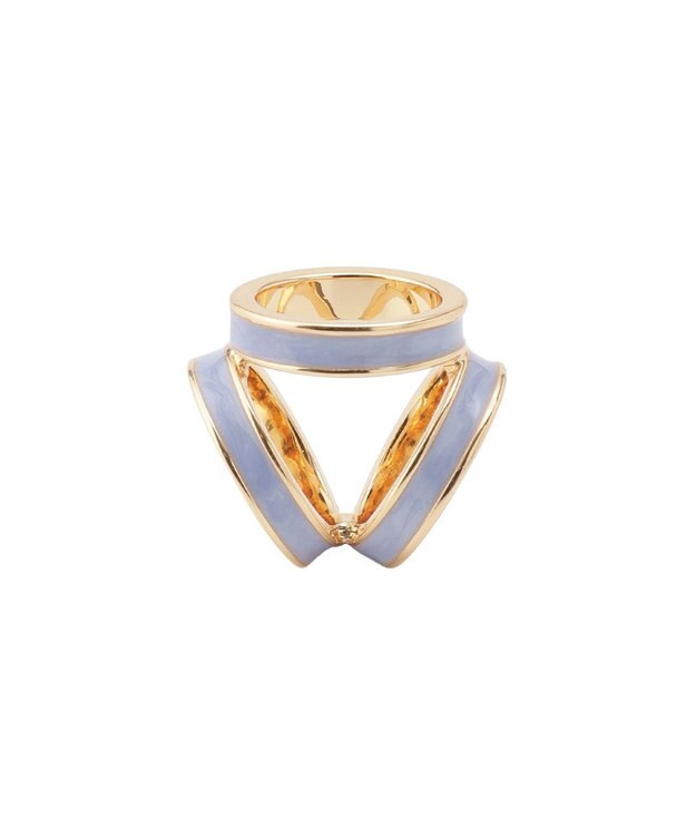 MOONBAT Luna Luce(ルナルーチェ)スカーフリング パール調 3Ring お手持ちのスカーフを通すだけ ギフト ペールスカイ