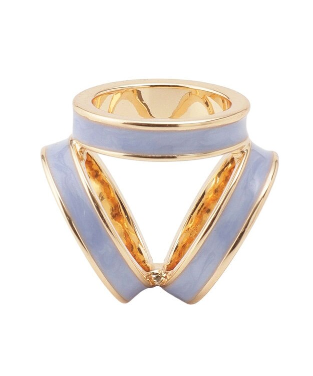 MOONBAT Luna Luce(ルナルーチェ)スカーフリング パール調 3Ring お手持ちのスカーフを通すだけ ギフト ペールスカイ