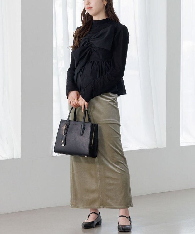 ACE BAGS & LUGGAGE Jewelna Rose へレス 2wayハンドバッグ 16221 ジュエルナローズ ブラック