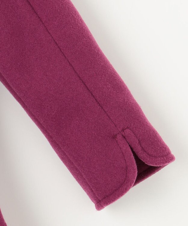 ANY KIDS ウール ライク コート ローズ