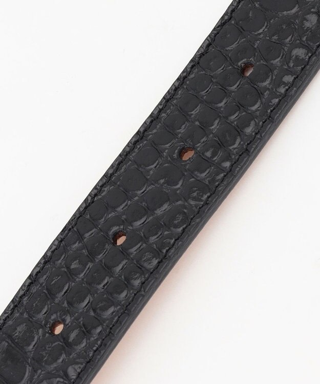 JOSEPH HOMME クロコダイルレザー　ベルト ブラック系