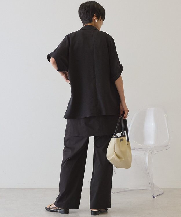 AMERICAN HOLIC 【2点セット】レイヤードパンツ Black