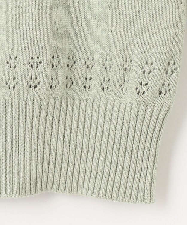 組曲 KIDS 【150-160㎝】クラシック カーディガン ミント系