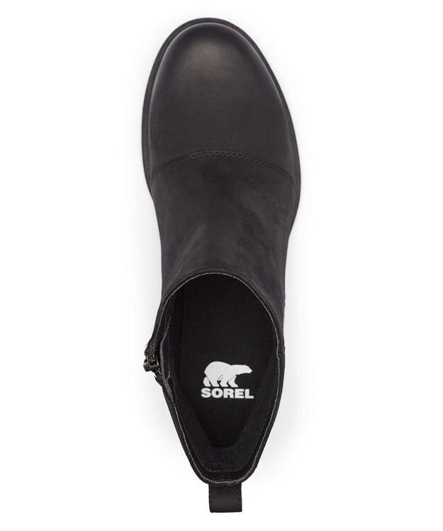 SOREL エミリー３ジップ　ウォータープルーフ Black, Black