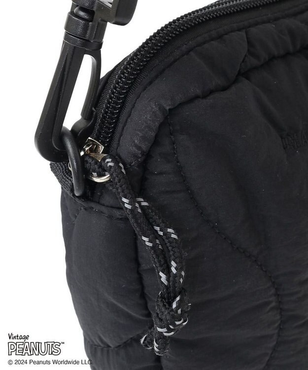 Green Parks ■ＰＥＡＮＵＴＳ　キルティングショルダーＳ Black