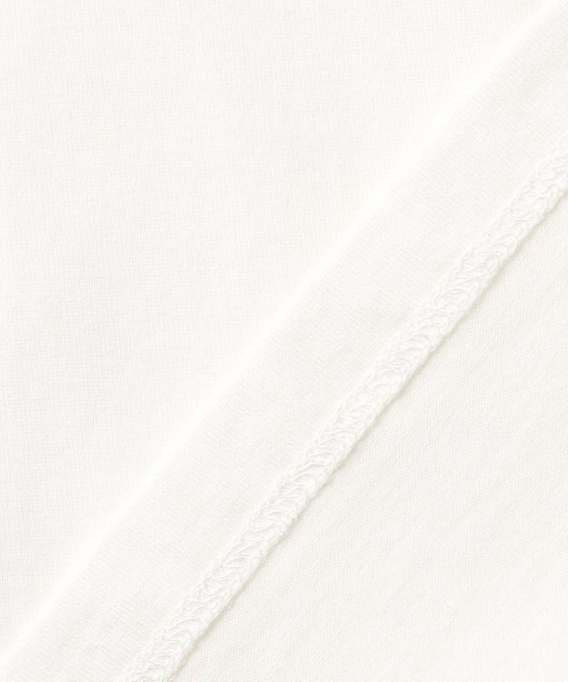 組曲 S 【綿100％】フロッキープリント Ｔシャツ アイボリー系