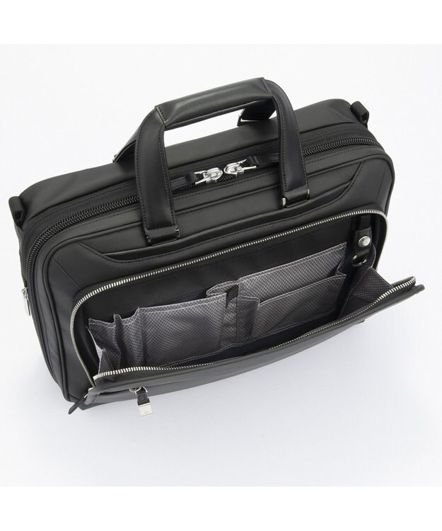 ACE BAGS & LUGGAGE ace. EVL-4.0 10th ビジネスバッグ  A4サイズ 14インチPC収納 13/17L エキスパンド 68951 エース ブラック