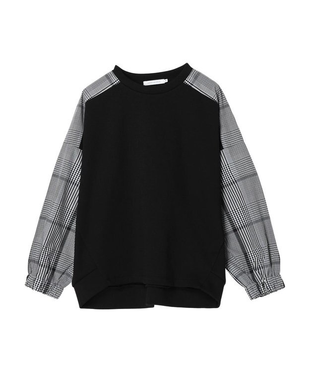 AMERICAN HOLIC イージーケア異素材ポンチプルオーバー Off White