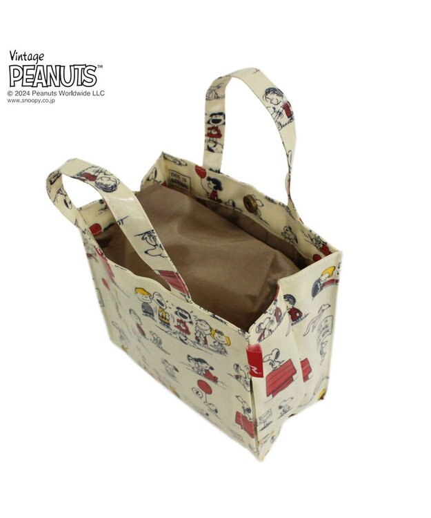 ROOTOTE 8600【スヌーピー】IP.スクエア.ラミネート.ピーナッツ-9H 02：ピーナッツ・ギャング