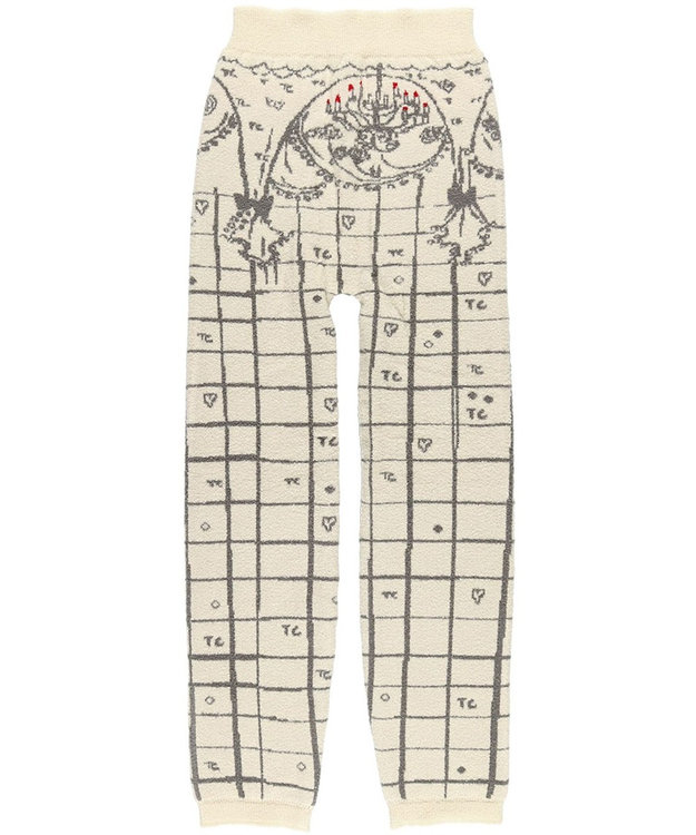 tsumori chisato SLEEP ツモリチサト 毛パン 足首丈 あったか レディース UEY663 /ワコール アイボリー