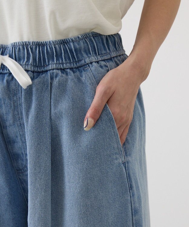 AMERICAN HOLIC イージーデニムワイドパンツ Light Indigo