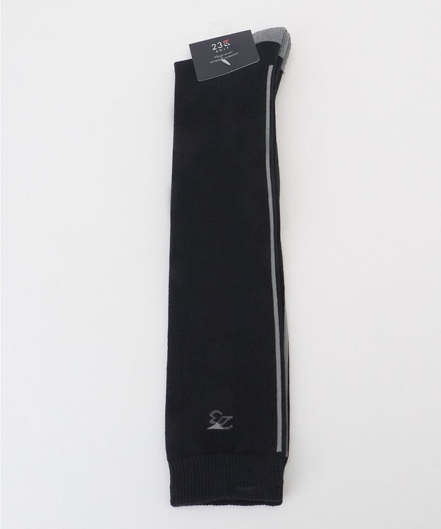 23区GOLF 【WOMEN】ナンバリング ハイソックス ブラック系