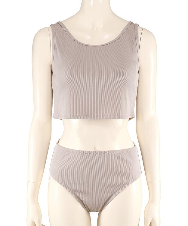 San-ai Resort（三愛水着楽園） ★新色ブラック×ライトグレー入荷【UPF50＋】シャツ・ショートパンツ付き４点セット　9M・11L　【San-ai Resort（サンアイリゾート）】 ブラック×ライトグレー