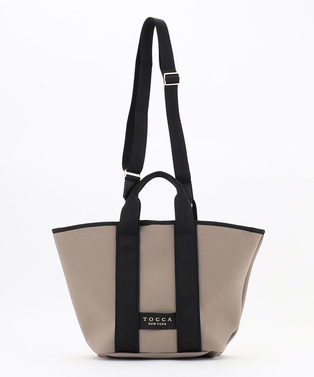 TOCCA 【WEB&一部店舗限定】COSTA BACKET TOTE トートバッグ ベージュ系