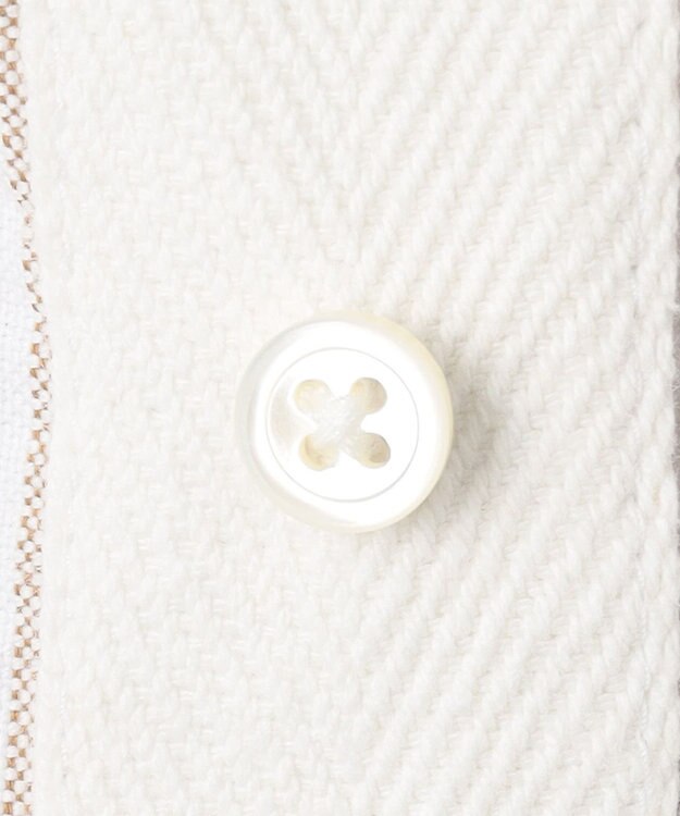 J.PRESS MEN 【IVY COLLECTION】【毎シーズン大好評】バックブル ロンストクレイジーパターン バンドカラーシャツ ベージュ系1