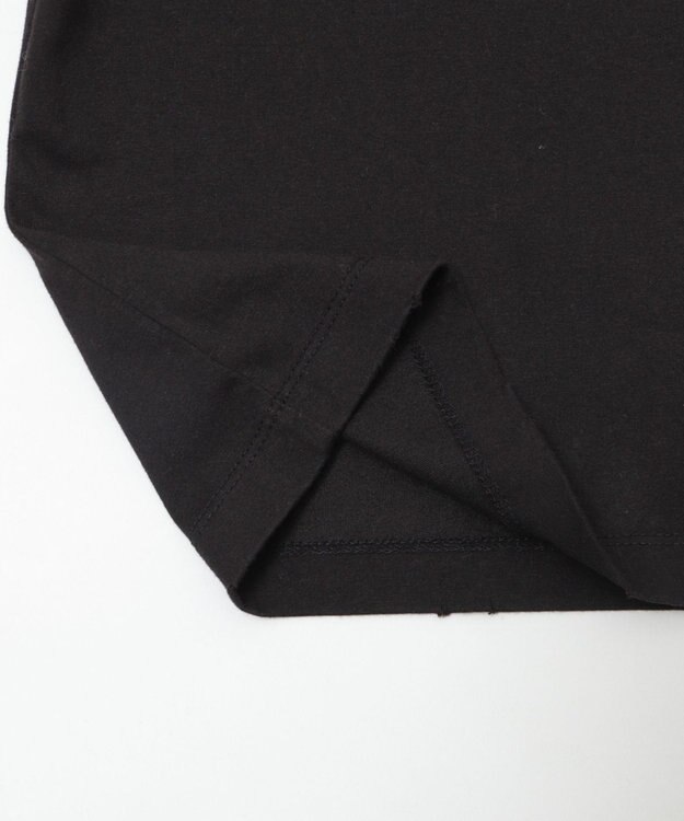 WEGO ルーズスプレーT（長袖） ブラック