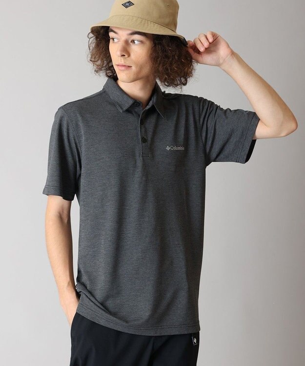 Columbia Columbia/ ハーバーキャンプピケポロシャツ /コロンビア Black