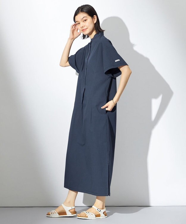 HELLY HANSEN スヴェイルリゾートワンピース ディープネイビー