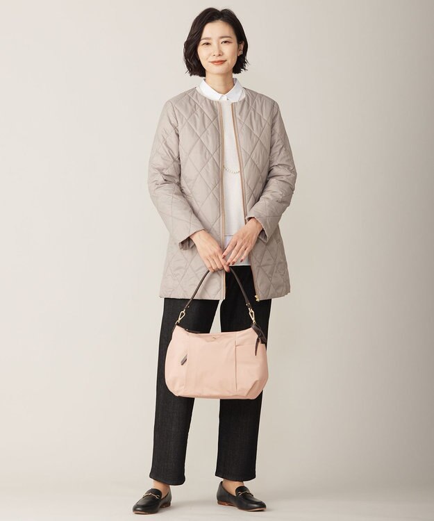 J.PRESS LADIES L VINAジェットオックス フーデッド コート ベージュ系