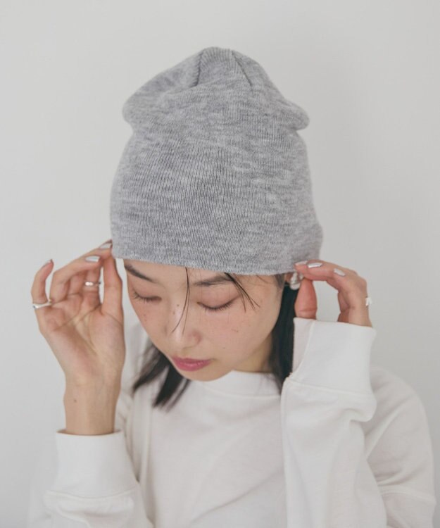 AMERICAN HOLIC ニットビーニー Gray Mixture