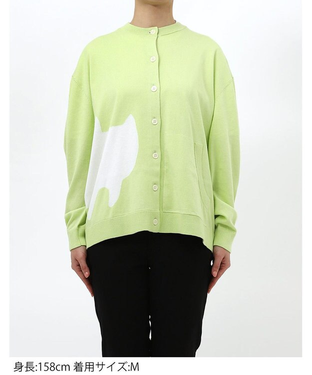 tsumori chisato SLEEP ツモリチサト カーディガン 長袖 ルームウエア ニット素材 レディース UTX545 /ワコール メロン