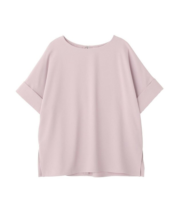 AMERICAN HOLIC 【予約】【WEB限定】イージーケア+接触冷感バックタック半袖プルオーバー Lavender