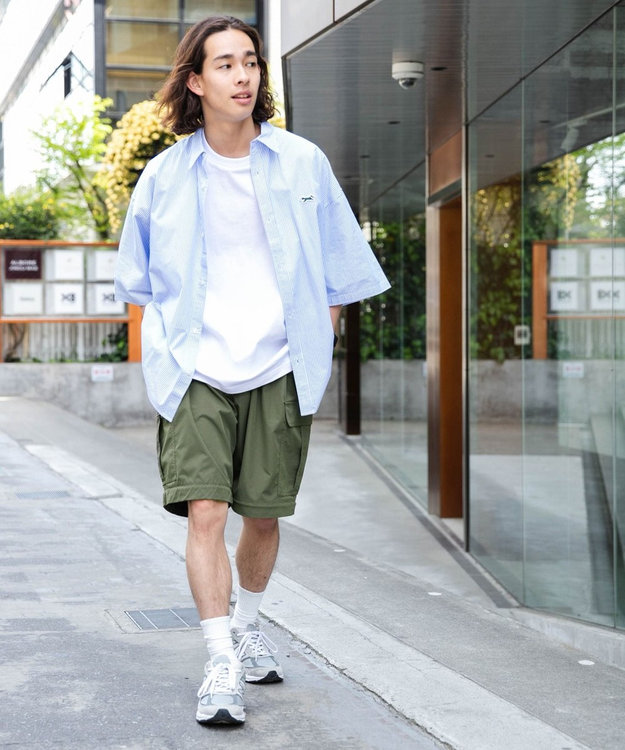 WEGO 2wayリップストップカーゴパンツ カーキ