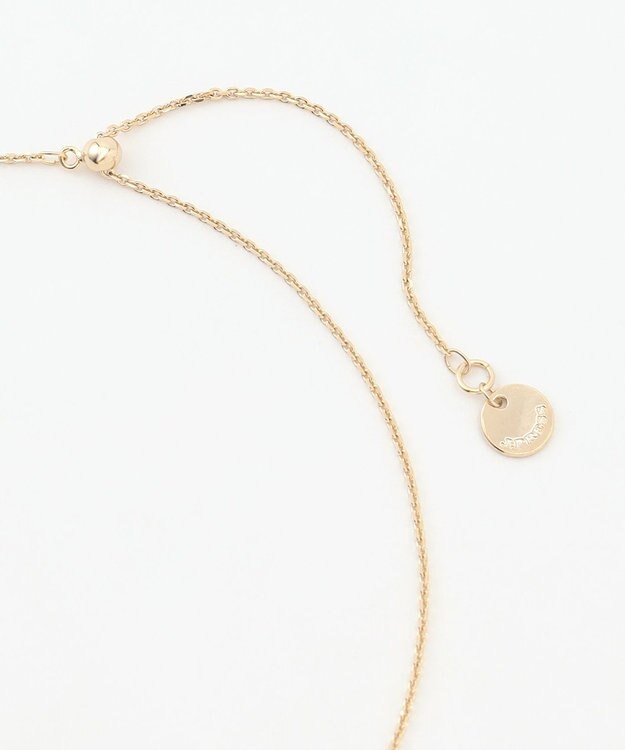 J.PRESS LADIES ノットオーバル ワントップ ネックレス ケシウスゴールド系