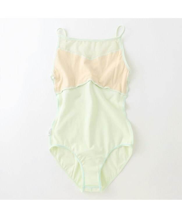 Chacott キャミソールレオタード リーフグリーン