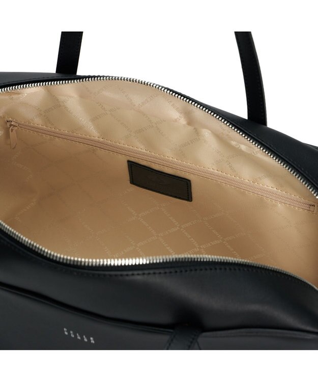 PELLE BORSA レザーミディアムボストン Epure エピュール 5838 ブラック