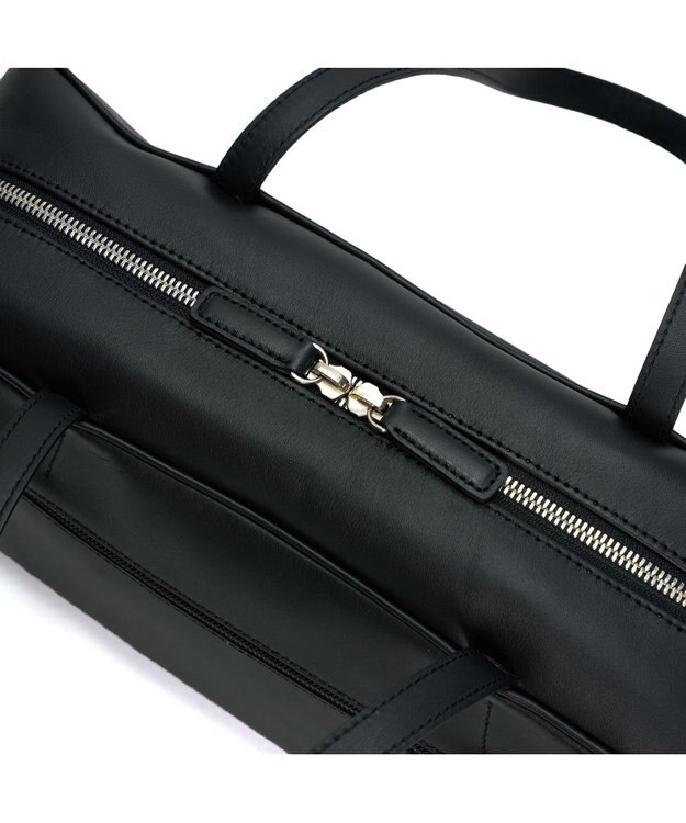 PELLE BORSA レザーミディアムボストン Epure エピュール 5838 ブラック