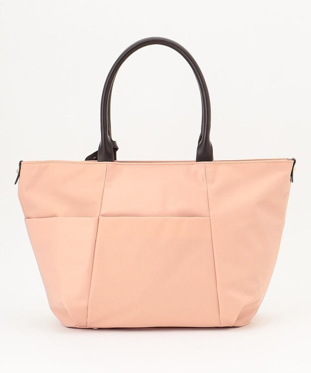 J.PRESS LADIES 【WEB限定カラーあり・A4サイズ収納可・撥水】 ナイロン トート バッグ オレンジ系