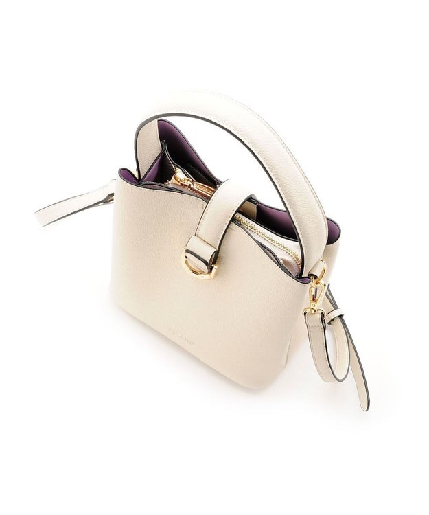 MioFIRANO ベルトフラップショルダーバッグ 2WAY　FIRANO フィラノ WHITE