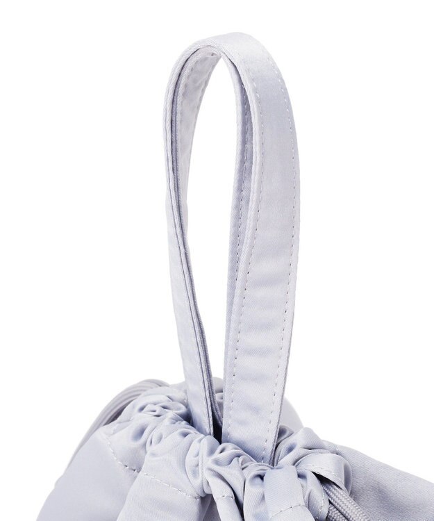 Maison de FLEUR キャザーリボンナップサック Gray