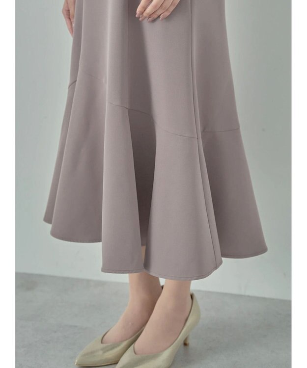 earth music&ecology ＳＥＴ２点チュールブラウス付きキャミワンピース Mocha