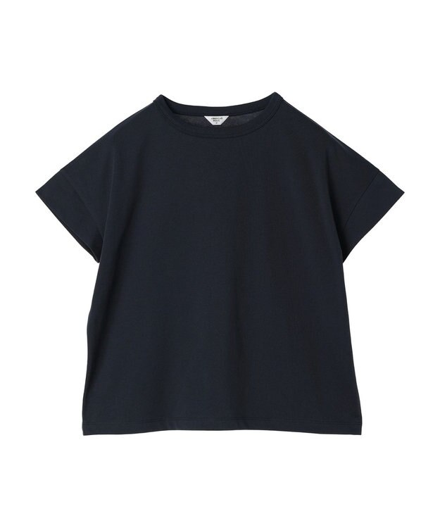 AMERICAN HOLIC 接触冷感ショートスリーブカットプルオーバー Navy