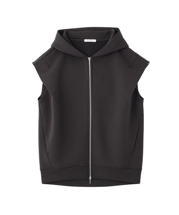 AMERICAN HOLIC ポンチZIPフーディーベスト Ivory