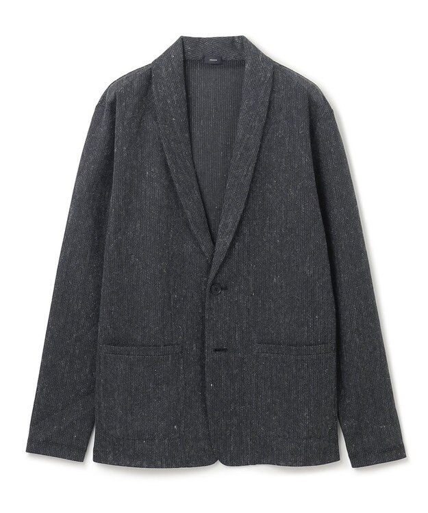 JOSEPH HOMME リネンドビージャージー　カットソージャケット グレー系