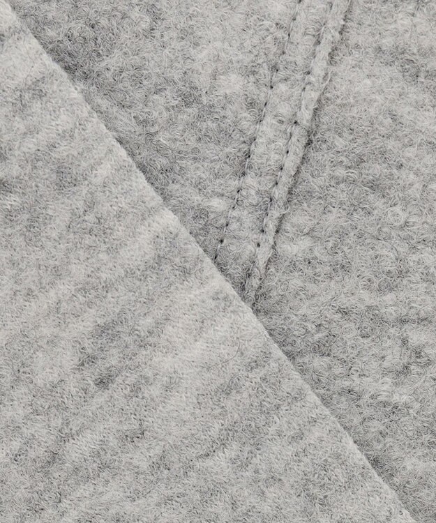 23区 L コンプレストパイル コーディガン ライトグレー系