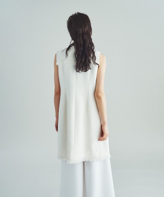 GRACE CONTINENTAL ツイードミニワンピース キナリ