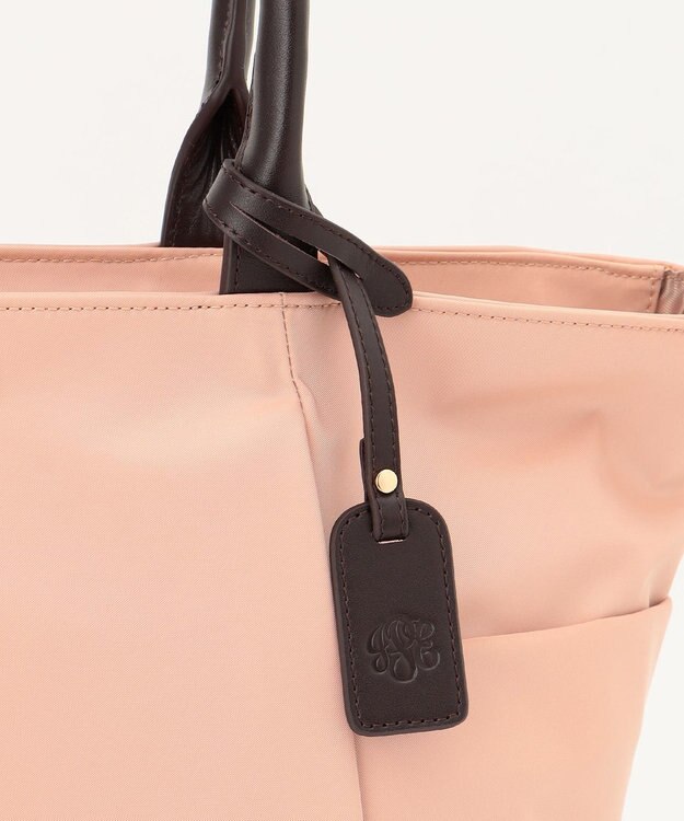 J.PRESS LADIES 【WEB限定カラーあり・A4サイズ収納可・撥水】 ナイロン トート バッグ オレンジ系