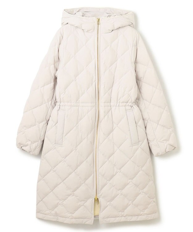 UNFILO 【VERY ベストダウン大賞 コスパ賞】TAION×UNFILO Aラインコート アイボリー