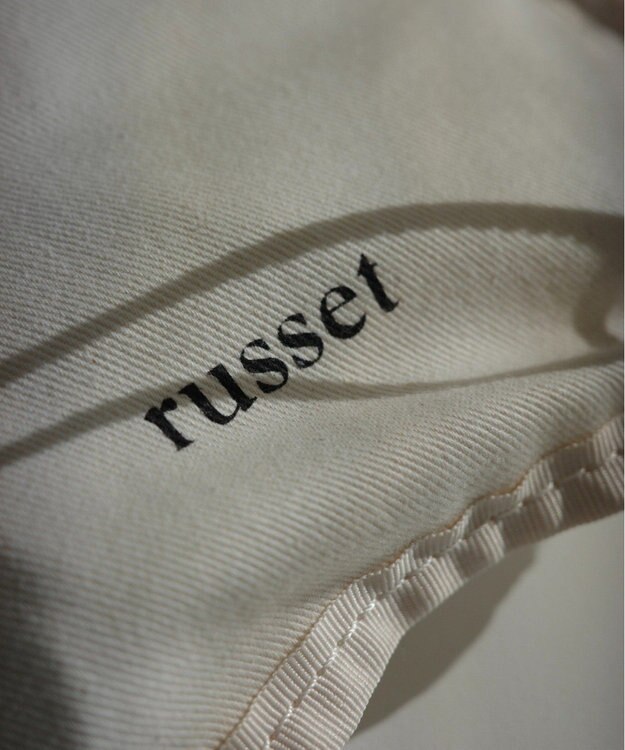 russet ［インフルエンサースタッフ企画］ロゴトートバッグ(Z-221) Kinari