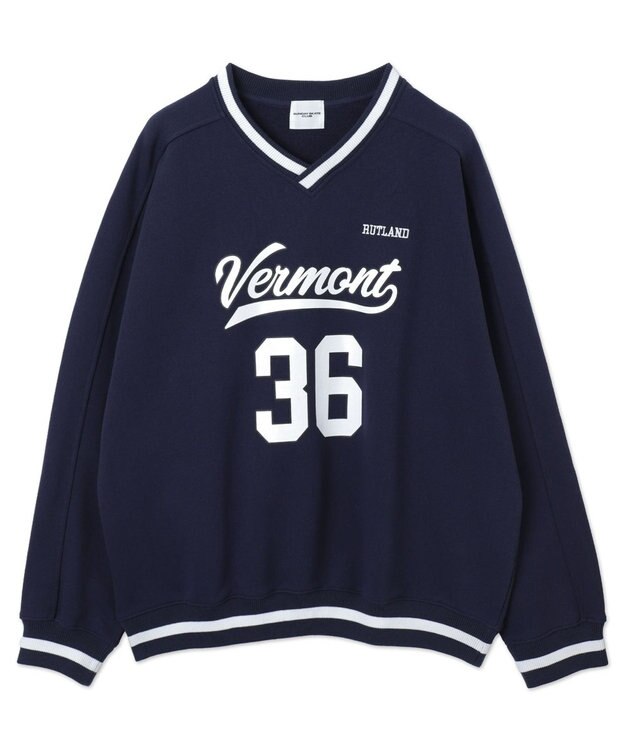 WEGO 【ユニセックス着用ITEM】ナンバリングプルオーバー ネイビー