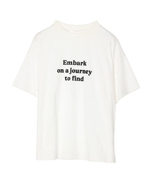 Green Parks ブロックロゴオーバーサイズＴシャツ Off White