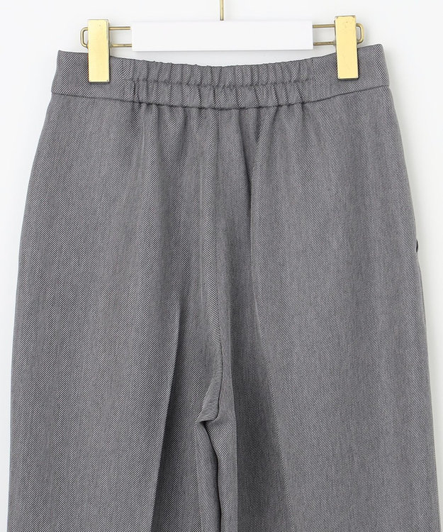 ANY SIS L 【洗える】ビスチェ & ワイドパンツ セット グレー